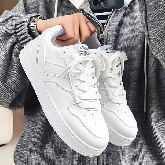 Damen Komfortable Sneaker mit gepolsterter Sohle EB