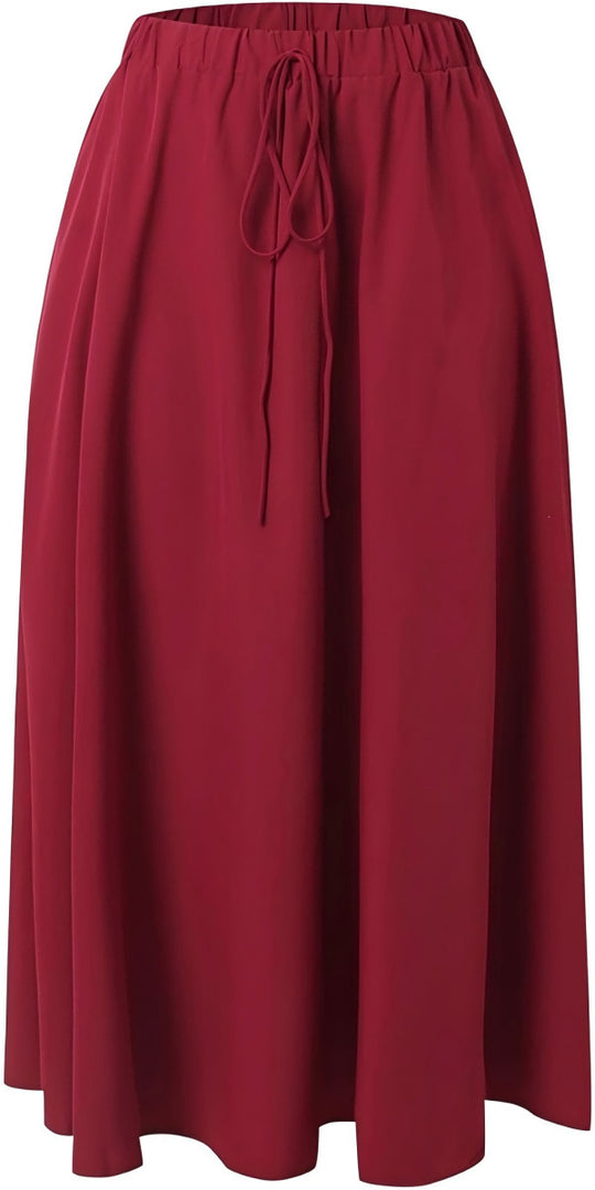 Damen Maxi-Rock im floralen Design mit elastischem Bund EB