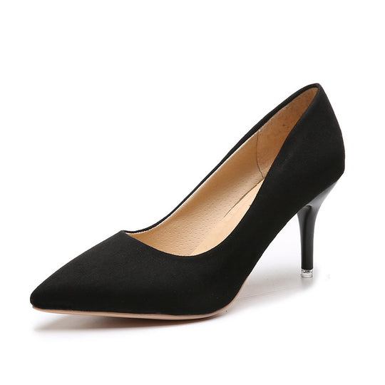 Damen nan spitze Court-Pumps mit schlankem Stilettoabsatz und gepolsterter Komfortinnensohle EB