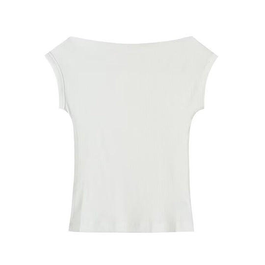 Damen raffiniertes Oberteil mit weitem Schnitt und modernen Details EB