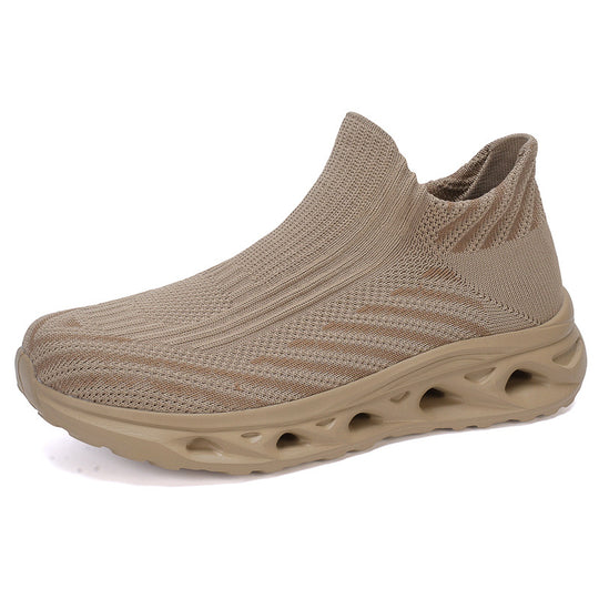 Damen Atmungsaktive Slip-On Laufschuhe mit flexibler Sohle EB