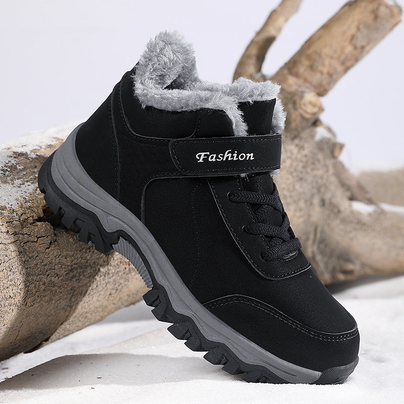 Damen Trekking-Sneaker mit isoliertem Innenfutter und rutschfester Sohle EB