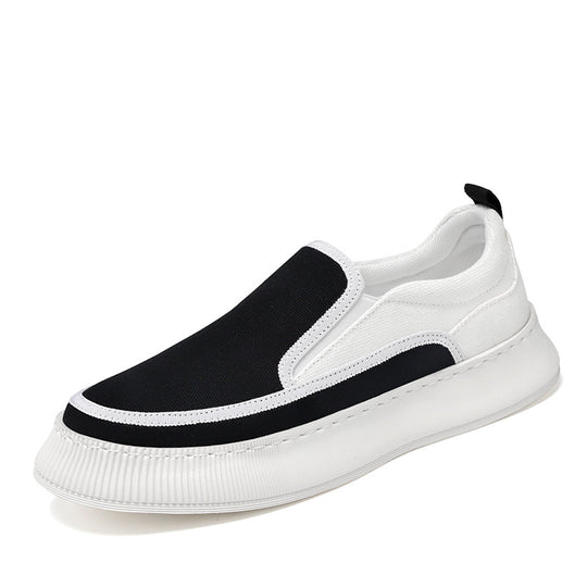Damen Slip-On Sneakers mit sportlichem Design und flexibler Sohle EB