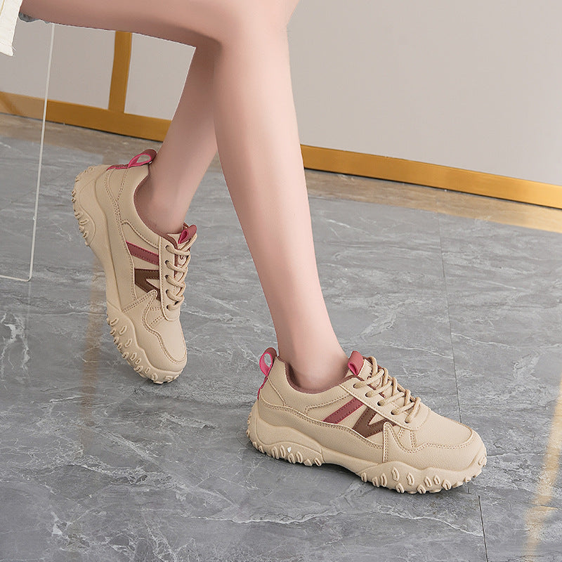 Damen Sportliche Sneaker mit schockabsorbierender Sohle und atmungsaktiver Obermaterialstruktur EB