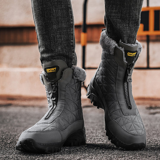 Damen Winterstiefel mit isolierender Innenausstattung und rutschfester Außensohle EB