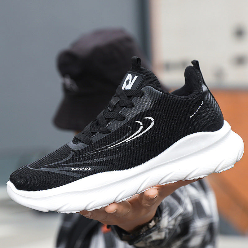 Damen Leichte und flexible Laufsneaker mit atmungsaktiver Obermaterialstruktur EB