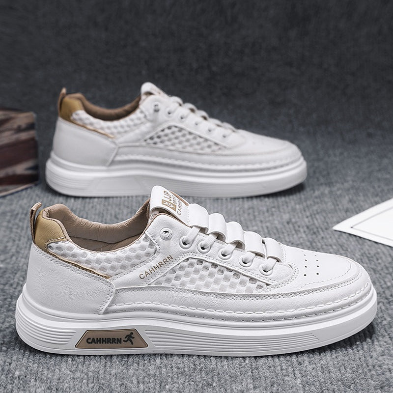Damen Modische Sneakers mit atmungsaktivem Obermaterial und komfortabler Dämpfung EB