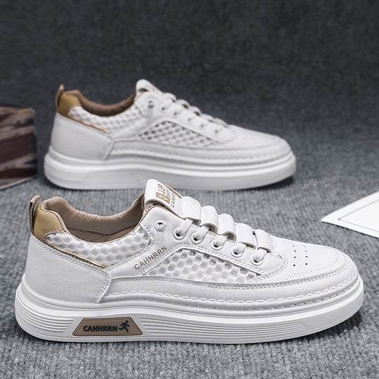 Damen Modische Sneakers mit atmungsaktivem Obermaterial und komfortabler Dämpfung EB