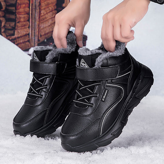 Damen Winterboots mit isolierender Fütterung und rutschfester Sohle EB