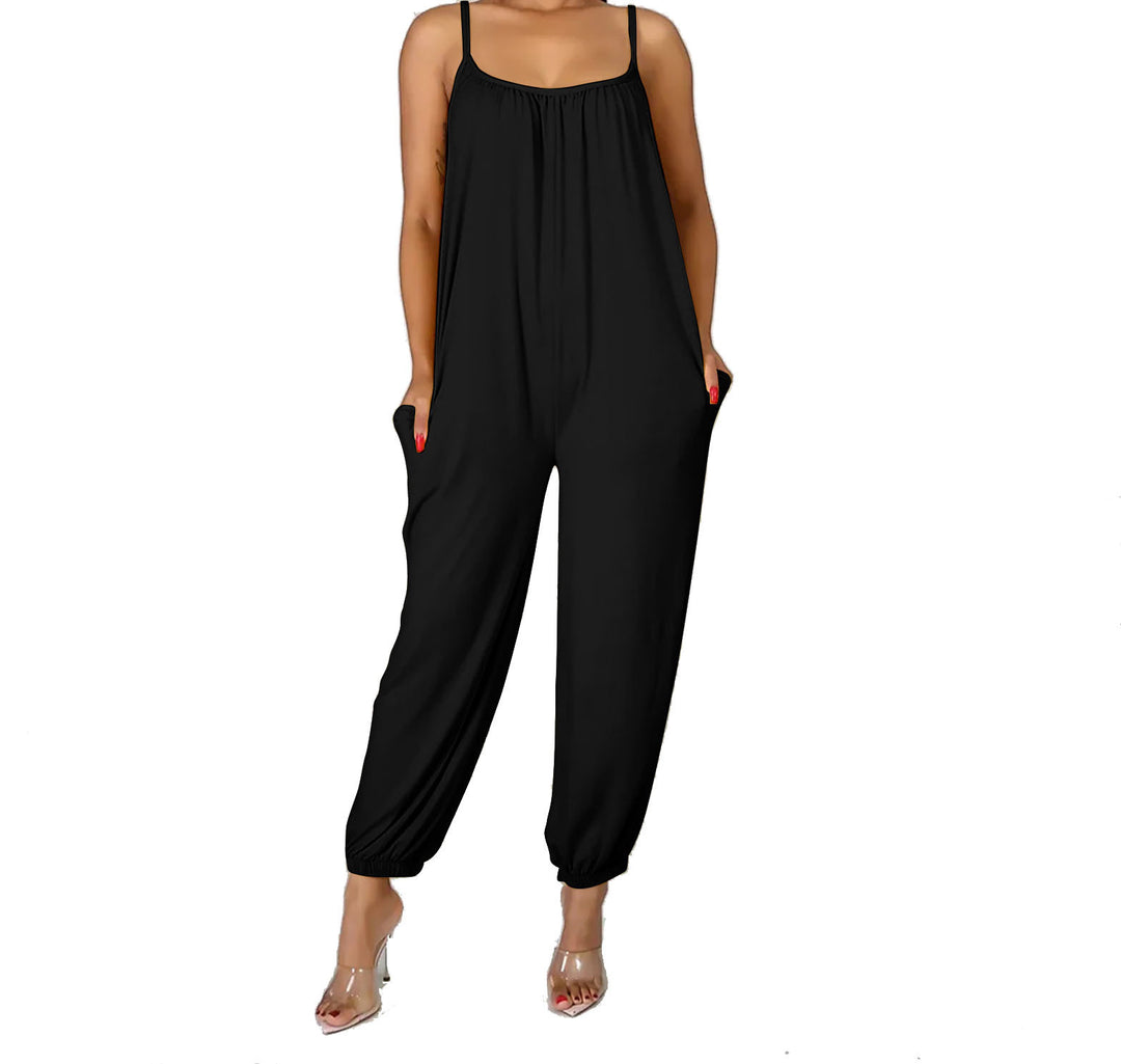 Damen Oversized Jumpsuit EB