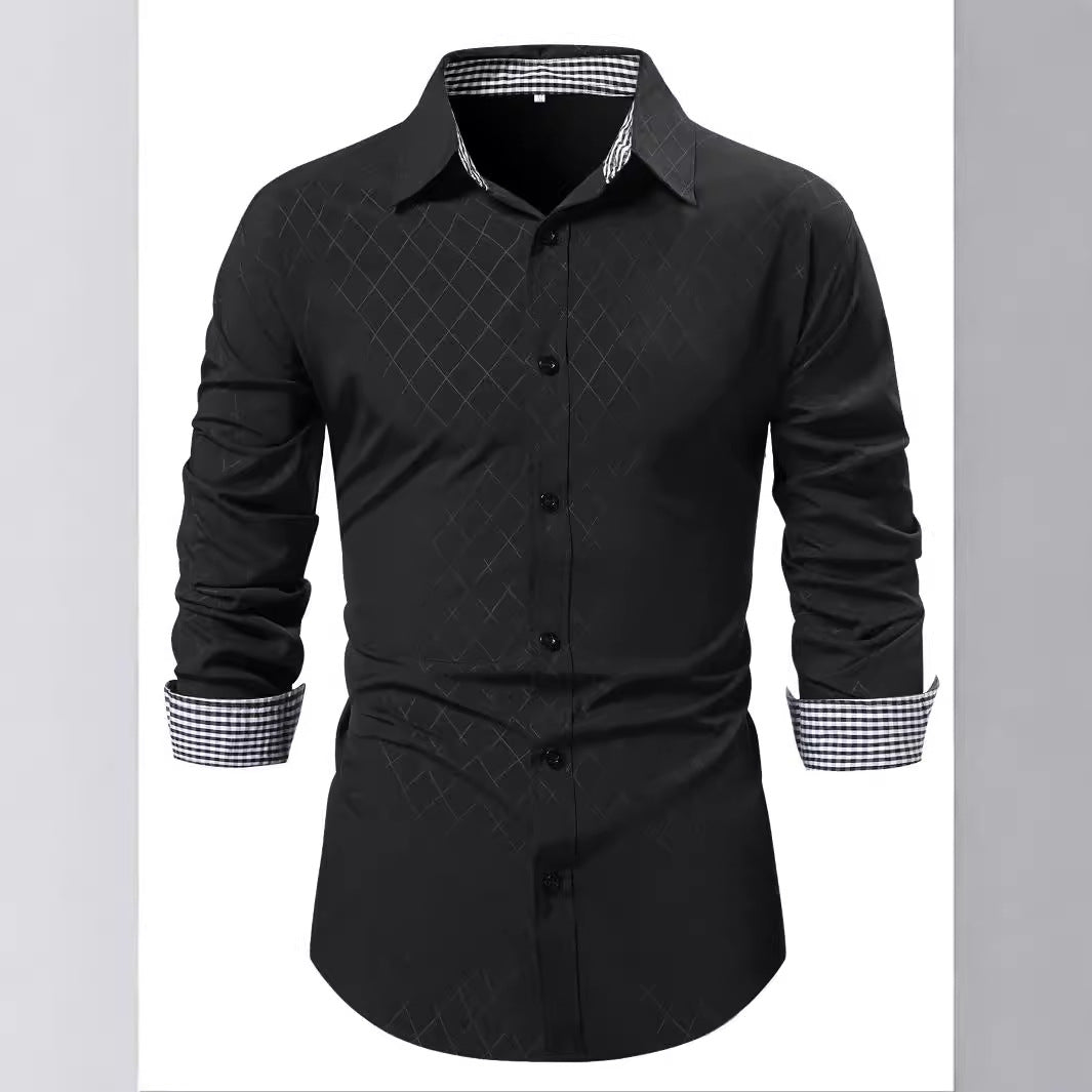 Herren Langarmhemd EB