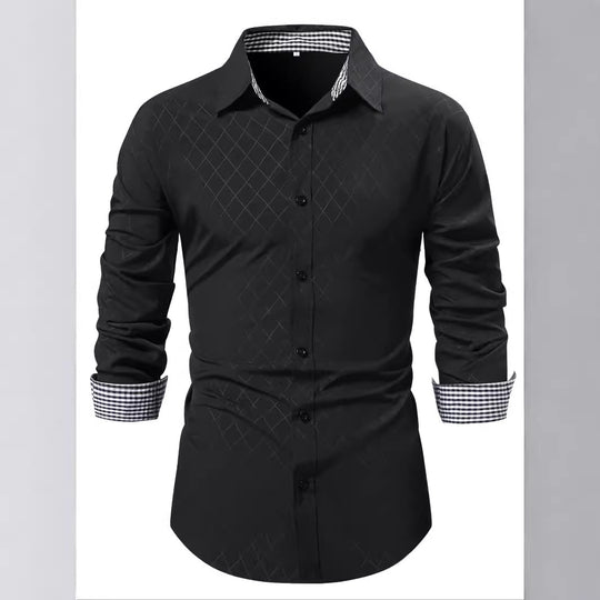 Herren Langarmhemd EB