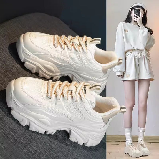 Damen Atmungsaktive Chunky Sneakers mit innovativem Design EB