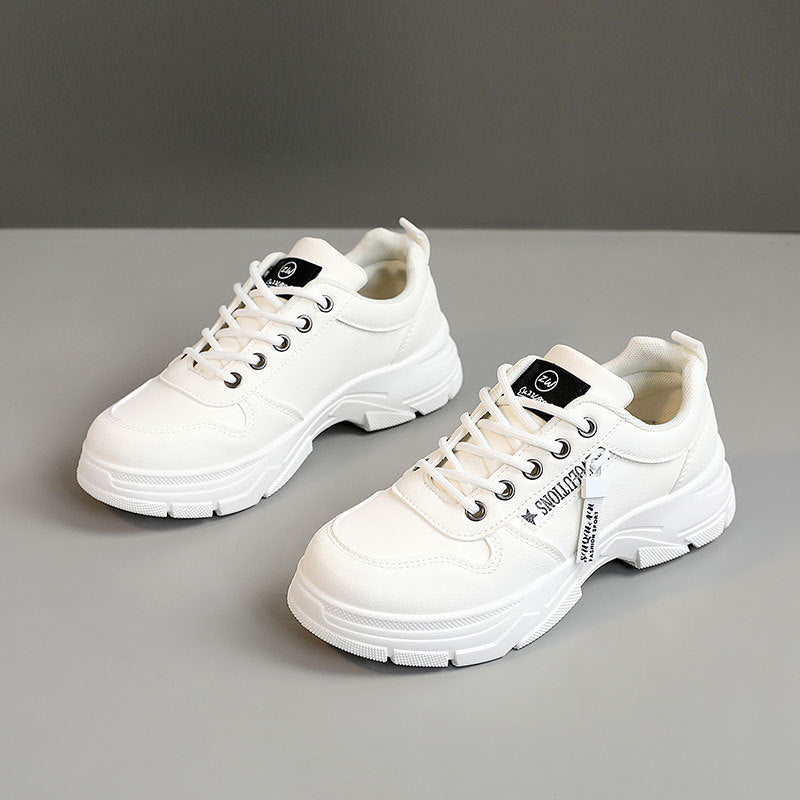 Damen Sportliche Sneakers mit dickem Sohlenprofil und atmungsaktivem Obermaterial EB