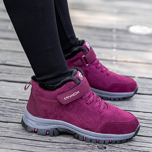 Damen Winter-Wanderschuhe mit isolierendem Innenfutter und rutschfester Sohle EB