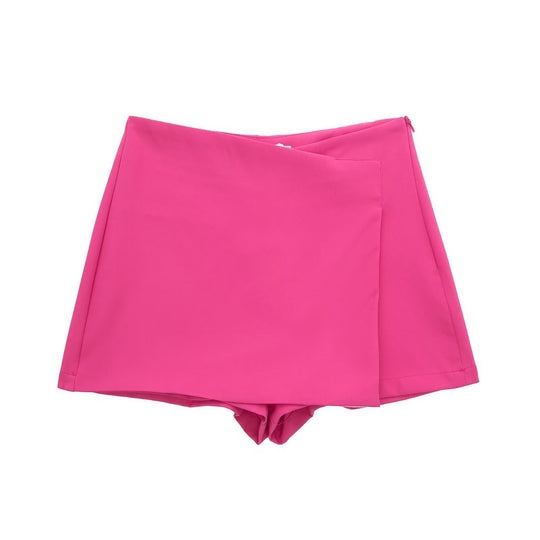 Damen sportliche Shorts mit elegantem Layering-Design EB