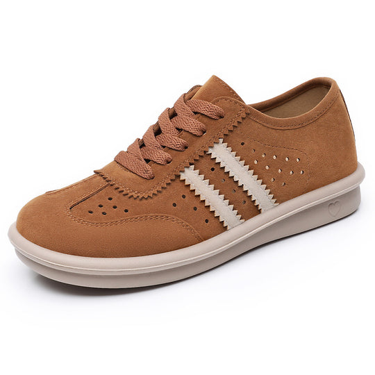 Damen Komfortable Sneaker mit atmungsaktiver Sohle EB