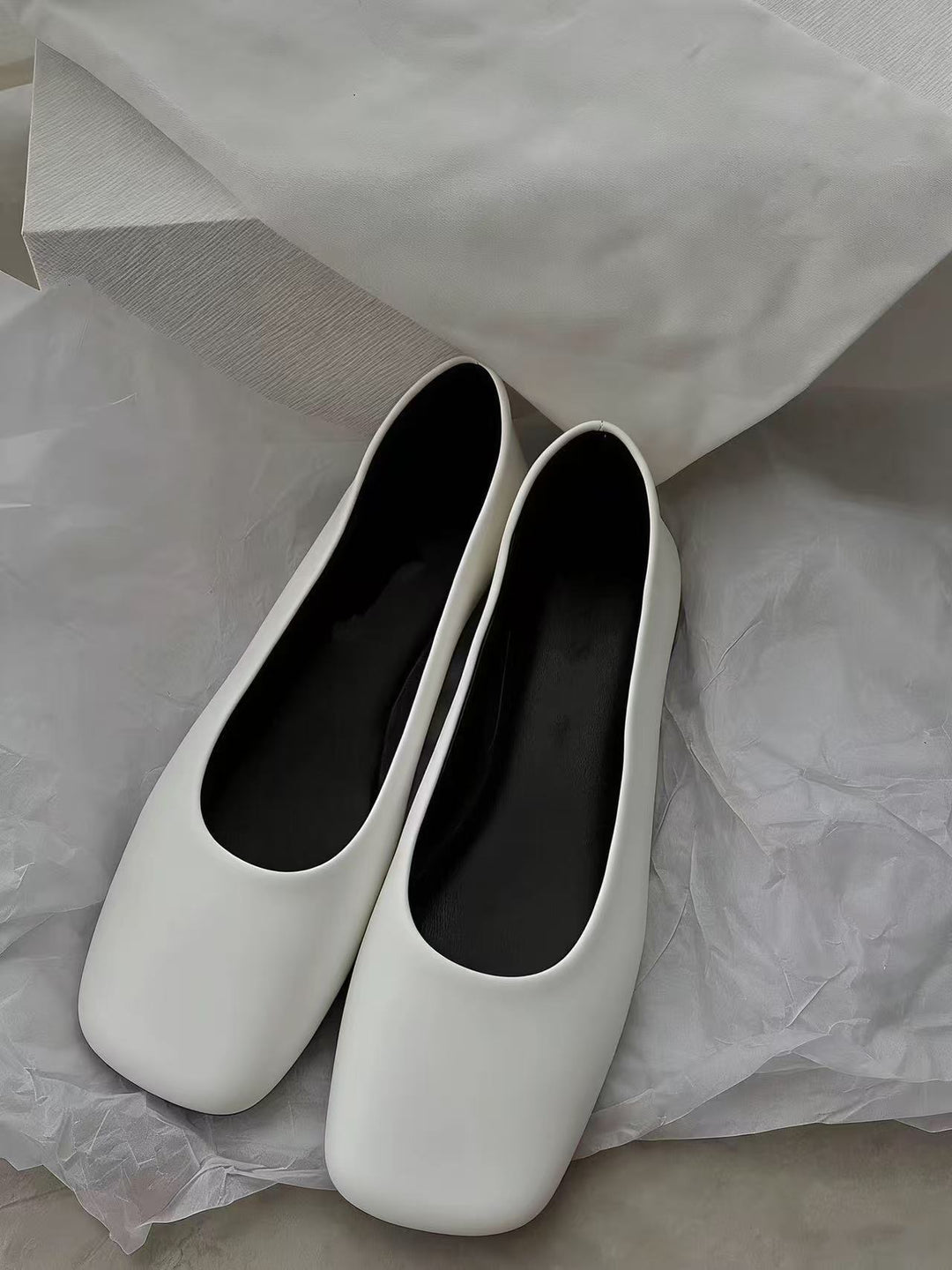 Damen Ballerinas mit elegantem quadratischen Zehenbereich und komfortabler Innensohle EB