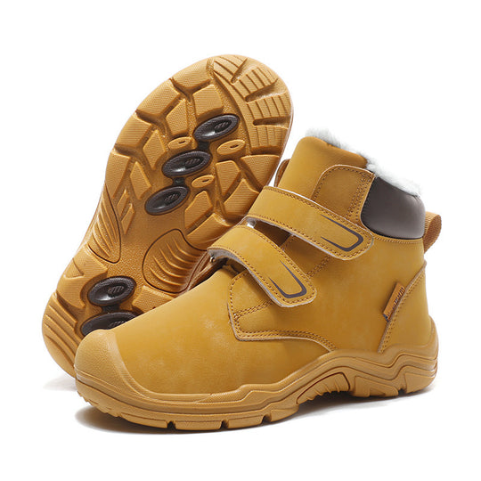 Damen Winter-Wanderschuhe mit isolierendem Futter und praktischen Klettverschlüssen EB