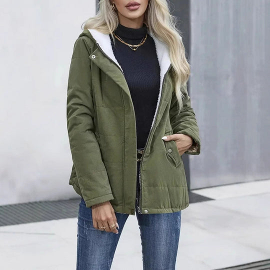Damen modische Winterjacke EB
