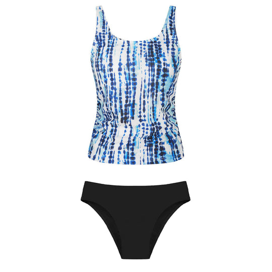Damen Bikiniset mit floralem Oberteil und klassischem Unterteil EB