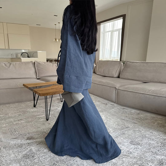 Damen lässiger Kimono Anzug EB