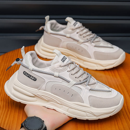Damen Sportliche Sneakers mit luftdurchlässigem Mesh-Obermaterial und dämpfender Sohle EB