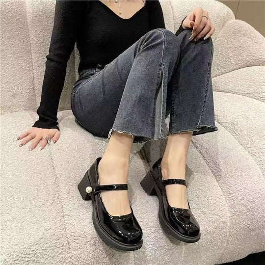 Damen elegante und stilvolle Plateau-Pumps EB
