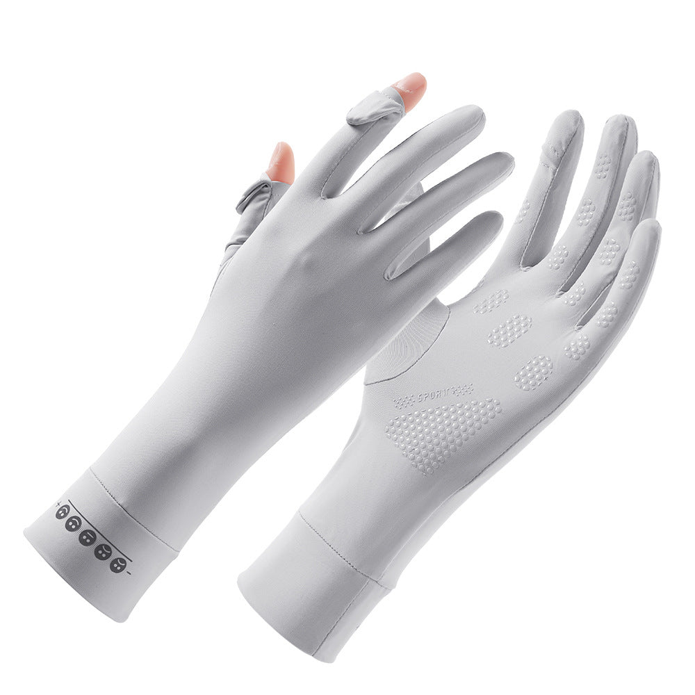 EB | Sonnenschirm Eis Seide Handschuhe