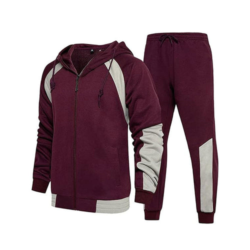 Herren Sportanzug mit hochwertigem Material und kontrastierenden Details EB