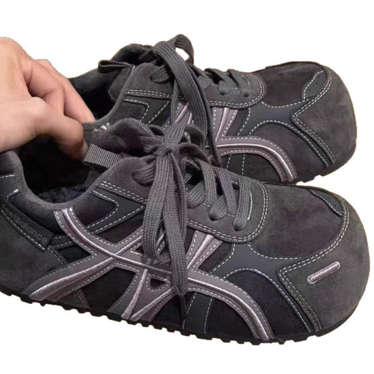 Damen Sportliche Sneakers mit atmungsaktivem Obermaterial und rutschfester Sohle EB