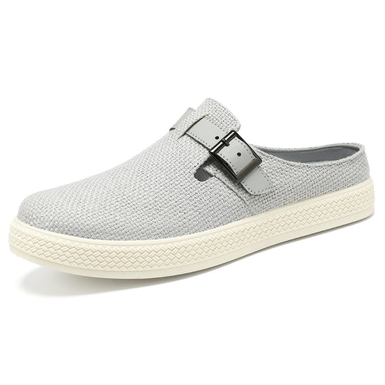 Damen Bequeme Clogs mit verstellbarem Schnallenverschluss EB