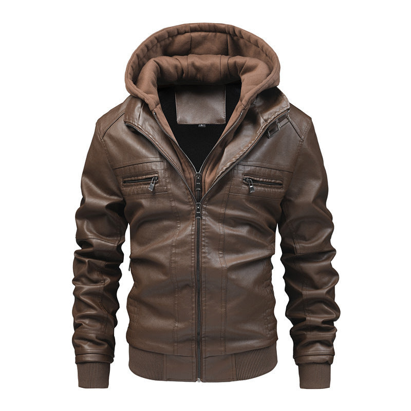 Herren jacke mit abnehmbarem Kapuzen-Innenfutter EB