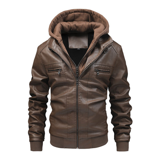 Herren jacke mit abnehmbarem Kapuzen-Innenfutter EB