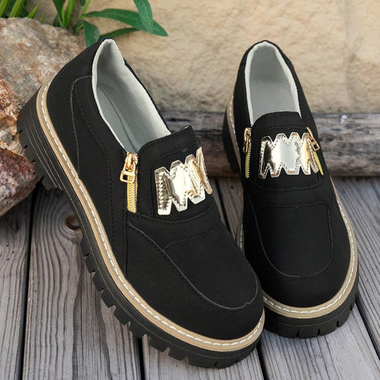 Damen Bequeme Slip-On Sneakers EB