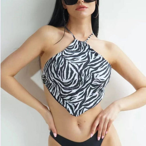 Damen Bustier-Bikinioberteil mit asymmetrischem Schnitt EB
