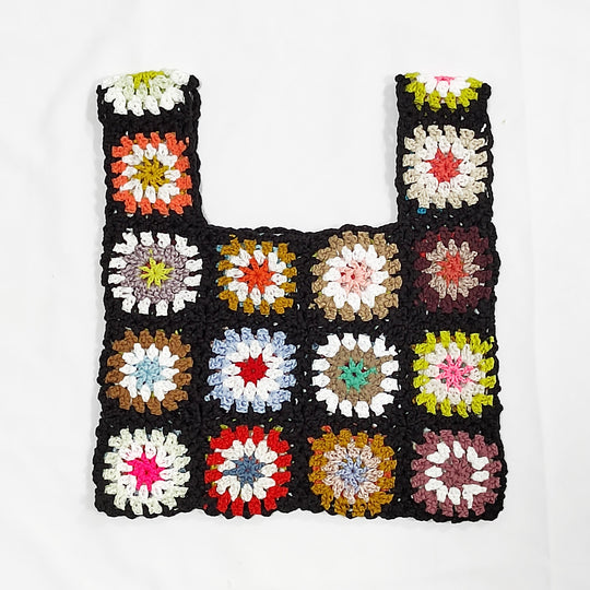 Damen handgefertigte Häkel-Tasche EB