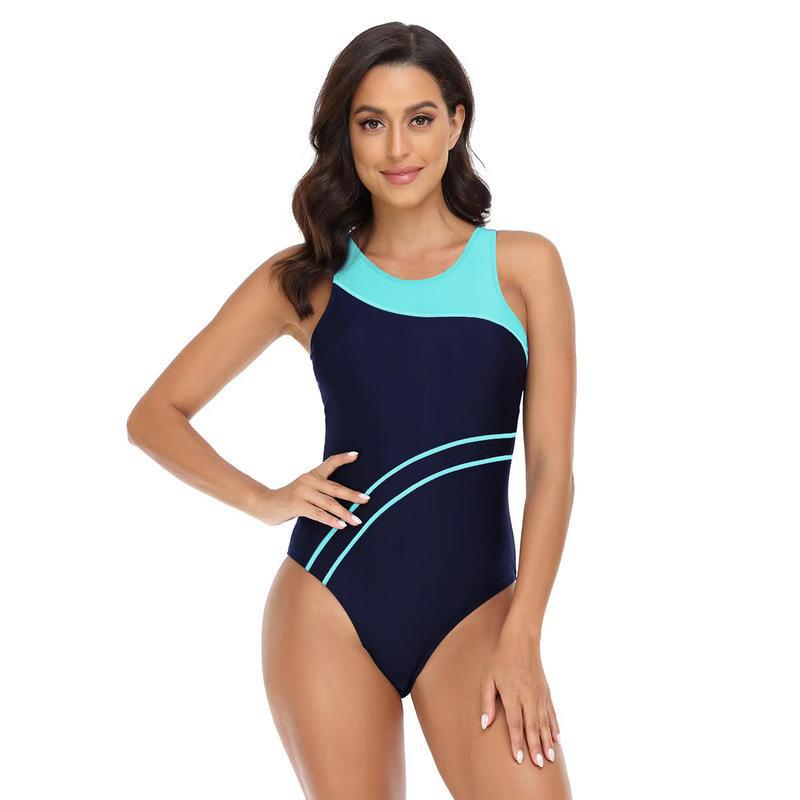 Damen Sportlicher Schwimmanzug mit ergonomischem Schnitt und atmungsaktivem Material EB