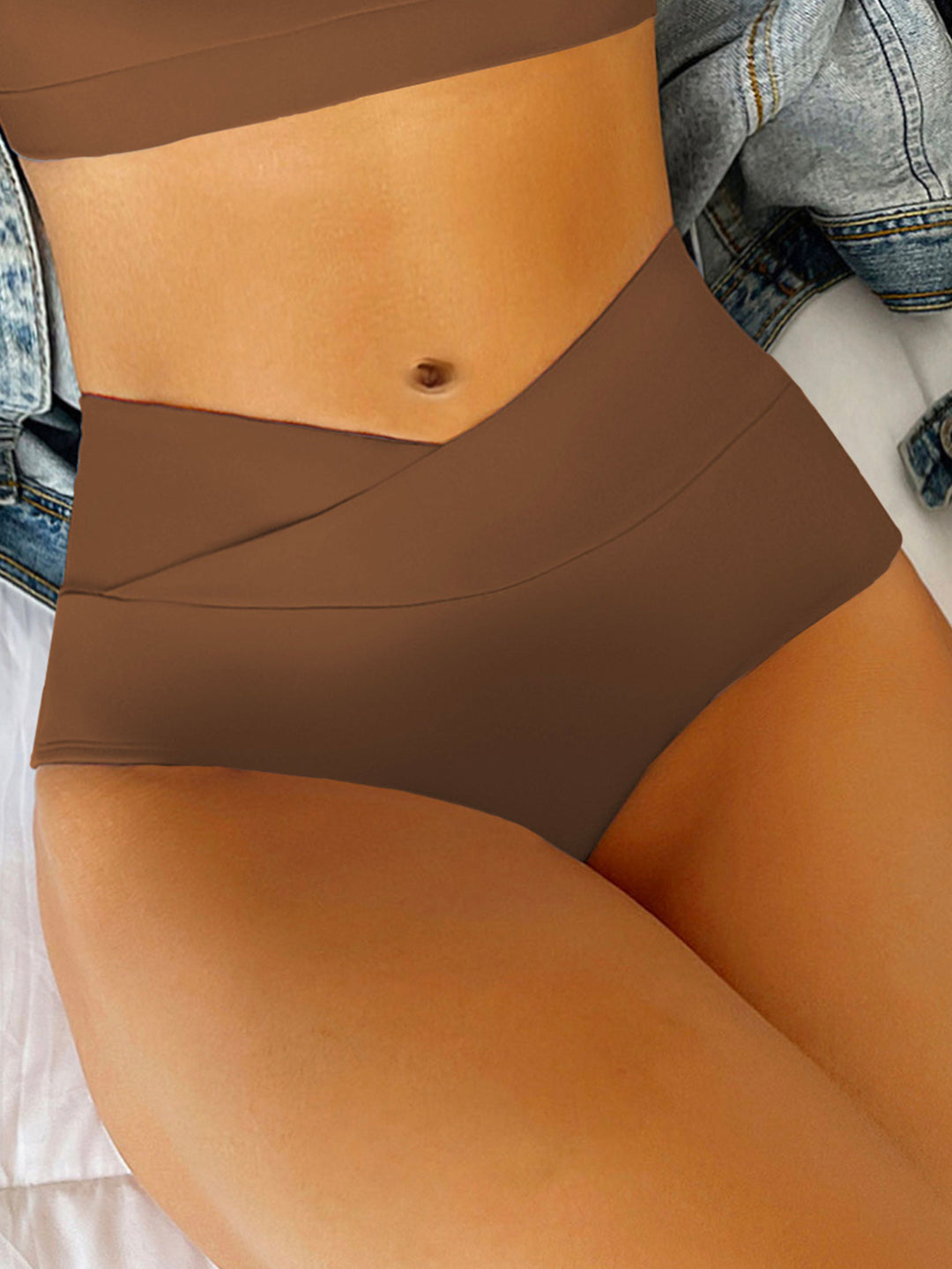 Damen Hochgeschnittene Badeshorts EB