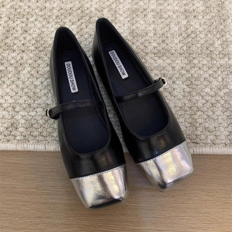 Damen Elegante Pumps mit bequemem Riemchendesign und breiter Sohle EB