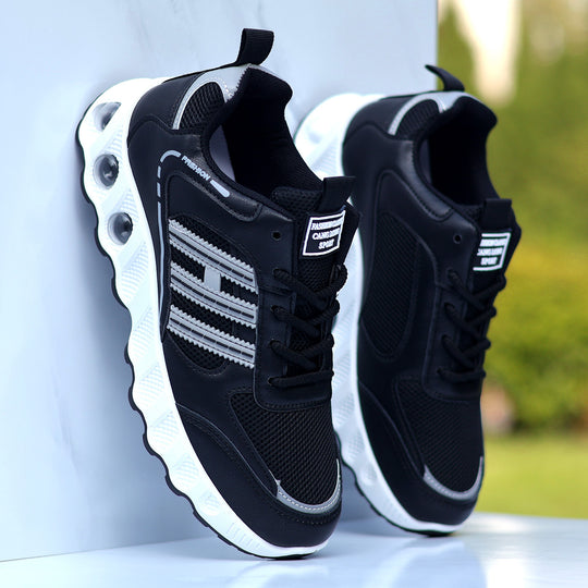 Damen Modische Sneakers mit rutschfester Sohle und atmungsaktivem Obermaterial EB