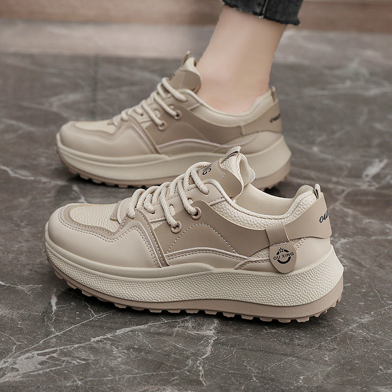 Damen Sportliche Chunky Sneakers mit atmungsaktivem Obermaterial und innovativer Dämpfung EB