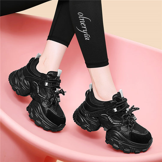 Damen Sportliche Chunky Sneakers mit innovativer Dämpfungstechnologie EB