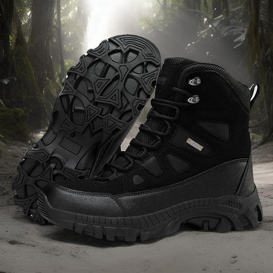 Herren Hochleistungs Wanderstiefel mit verstärktem Knöchelschutz und rutschfester Sohle EB