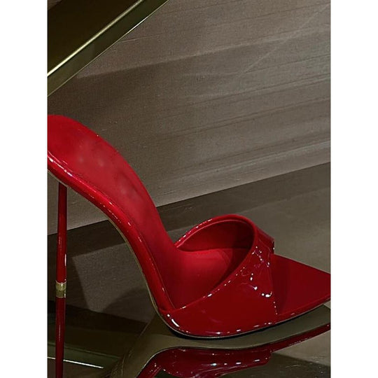 Damen offenes High Heel Mules EB