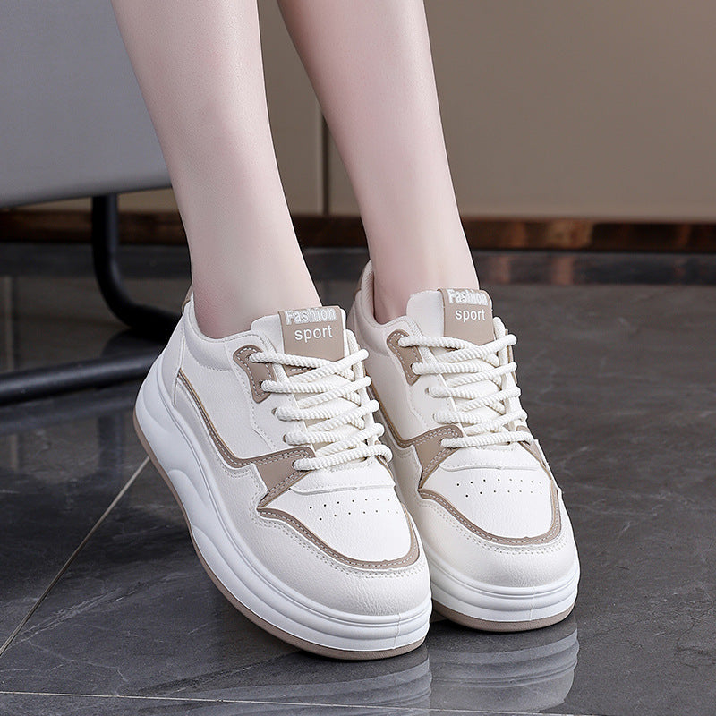 Damen Sportliche Sneakers mit dämpfender Laufsohle und modischem Design EB
