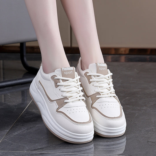 Damen Sportliche Sneakers mit dämpfender Laufsohle und modischem Design EB