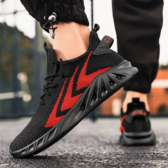 Damen Atmungsaktive und flexible Fitness-Sneaker mit rutschfester Sohle EB
