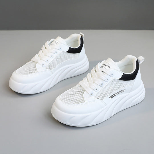 Damen sportliche Sneakers mit leichtem Mesh-Obermaterial und dämpfender Sohle EB