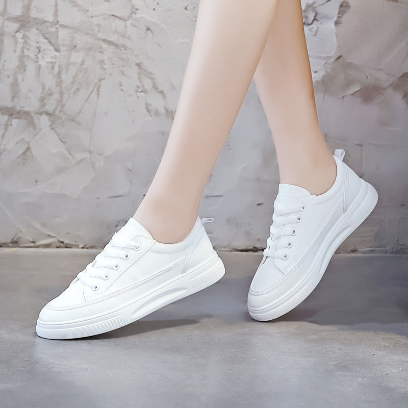 Damen sportliche Sneaker mit dämpfender Laufsohle und modernem Design EB